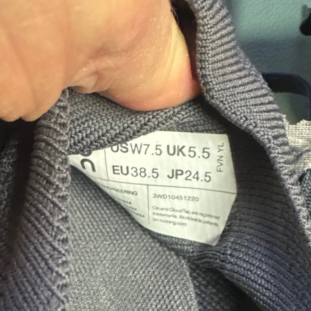 On Running Black Athletic Shoes - Picture 5 of 5